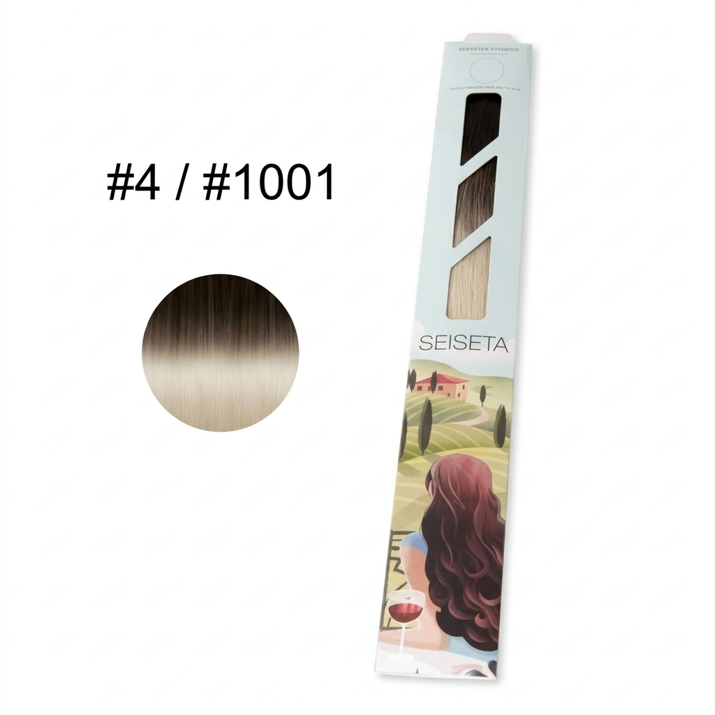 IMG_1769 Τούφες Seiseta Hair Extensions Classic Line 50/55cm #4/1001 25τεμ. 20gr - Image 1