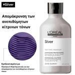 L’oreal Professionnel Silver Σαμπουάν Για Λευκά ή Ασημί Μαλλιά 300ml - Image 2