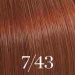 Wella Professionals Color Touch Vibrant Reds 7/43 Ξανθό Κόκκινο Χρυσό Χωρίς Αμμωνία 60ml - Image 2