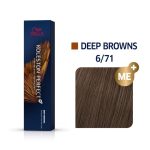 Wella Koleston Perfect Me+ Deep Browns Βαφή Μαλλιών 6/71 Ξανθό Σκούρο Καφέ Σαντρέ 60ml