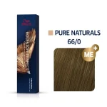 Wella Koleston Perfect Me+ Pure Naturals Βαφή Μαλλιών 66/0 Ξανθό Σκούρο Έντονο Φυσικό 60ml