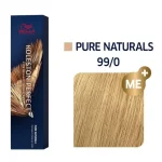 Wella Koleston Perfect Me+ Pure Naturals Βαφή Μαλλιών 99/0 Ξανθό Πολύ Ανοιχτό 60ml