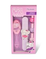 Martinelia Magic Ballet Cosmetic Set με 3 Βερνίκια Νυχιών, 1 Λίμα Νυχιών & 1 Βούρτσα Μαλλιών, 1σετ