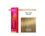 Wella Color Touch Pure Naturals 9/0 Ξανθό Πολύ Ανοιχτό Χωρίς Αμμωνία 60ml
