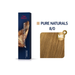 Wella Koleston Perfect Me+ Pure Naturals Βαφή Μαλλιών 8/0 Ξανθό Ανοιχτό 60ml