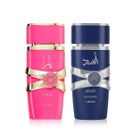 Lattafa Set Yara Candy Eau De Parfum 100ml & Asad Zanzibar Eau De Parfum 100ml