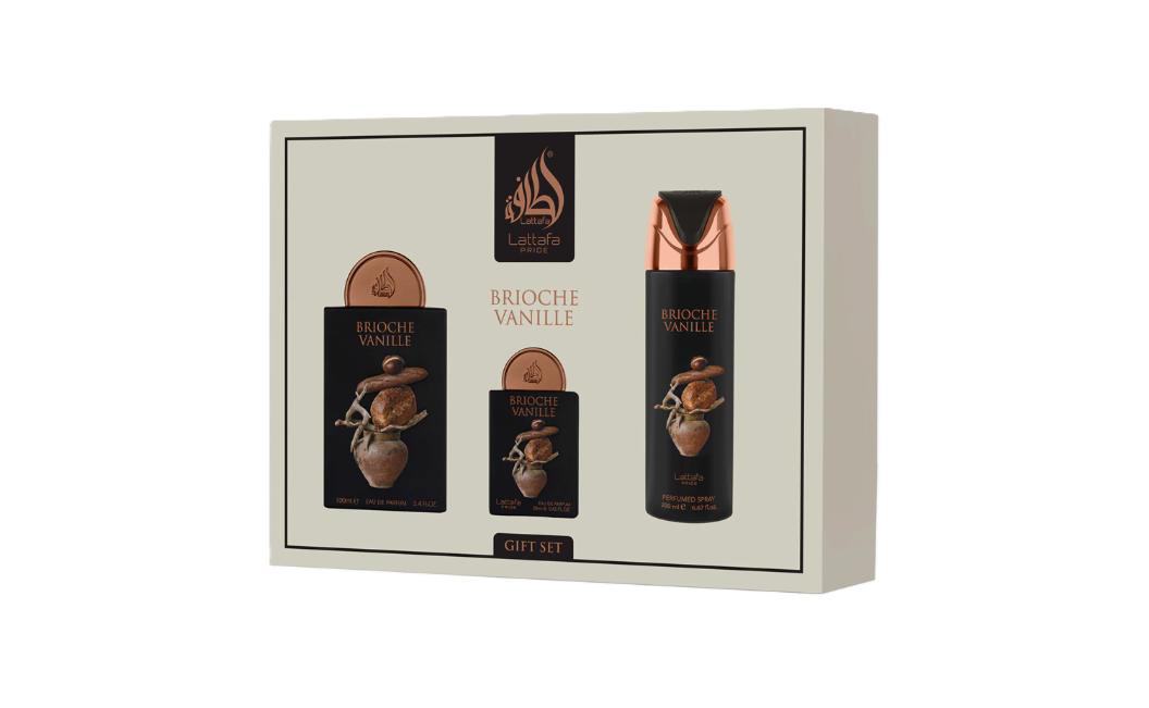 Στιγμιότυπο οθόνης 2026-06-18 174823 Lattafa Pride Brioche Vanille Eau de Parfum 100ml + 20ml + Αποσμητικό με άρωμα 200ml unisex Σετ Δώρου - Image 1