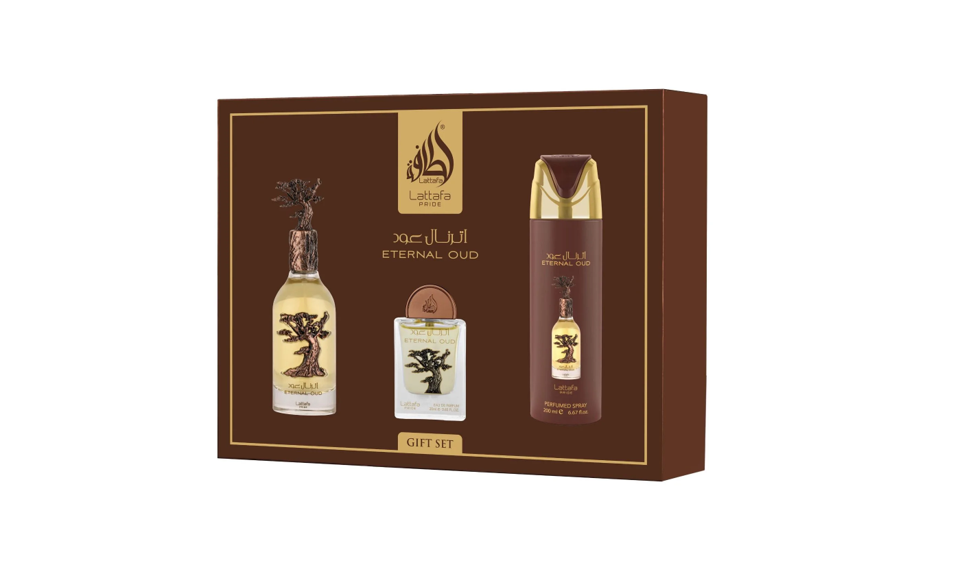 Στιγμιότυπο οθόνης 2026-06-18 181018 Lattafa Pride Eternal Oud Eau de Parfum 100ml + 20ml + Αποσμητικό με άρωμα 200ml unisex Σετ Δώρου - Image 1
