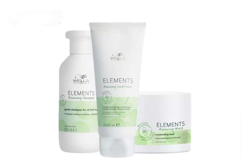 Στιγμιότυπο οθόνης 2026-06-22 103507 Wella Professionals Elements Σετ Φροντίδας για Ευαίσθητο Τριχωτό & Ενυδάτωση- Σαμπουάν 250 ml, Conditioner 200ml & Μάσκα 150ml - Image 1